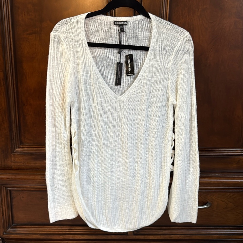 Express light sweater . New with tags